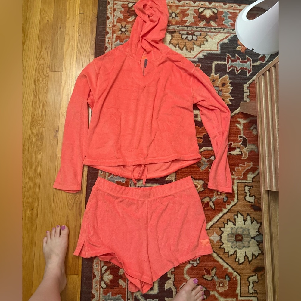 NWT Savage x Fenty terry cloth set